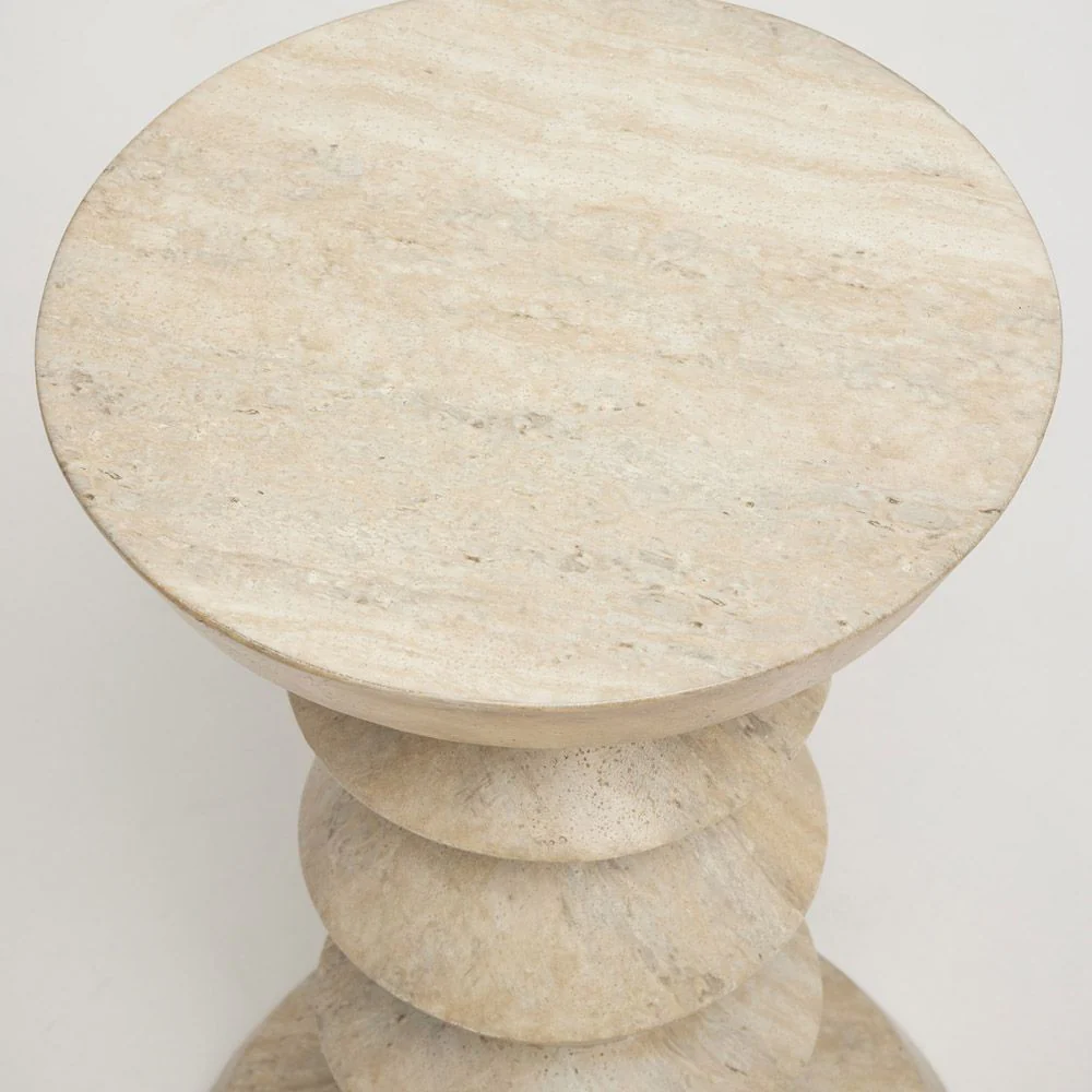 Interlude L’Avenue Accent Table Cavern - Image 2