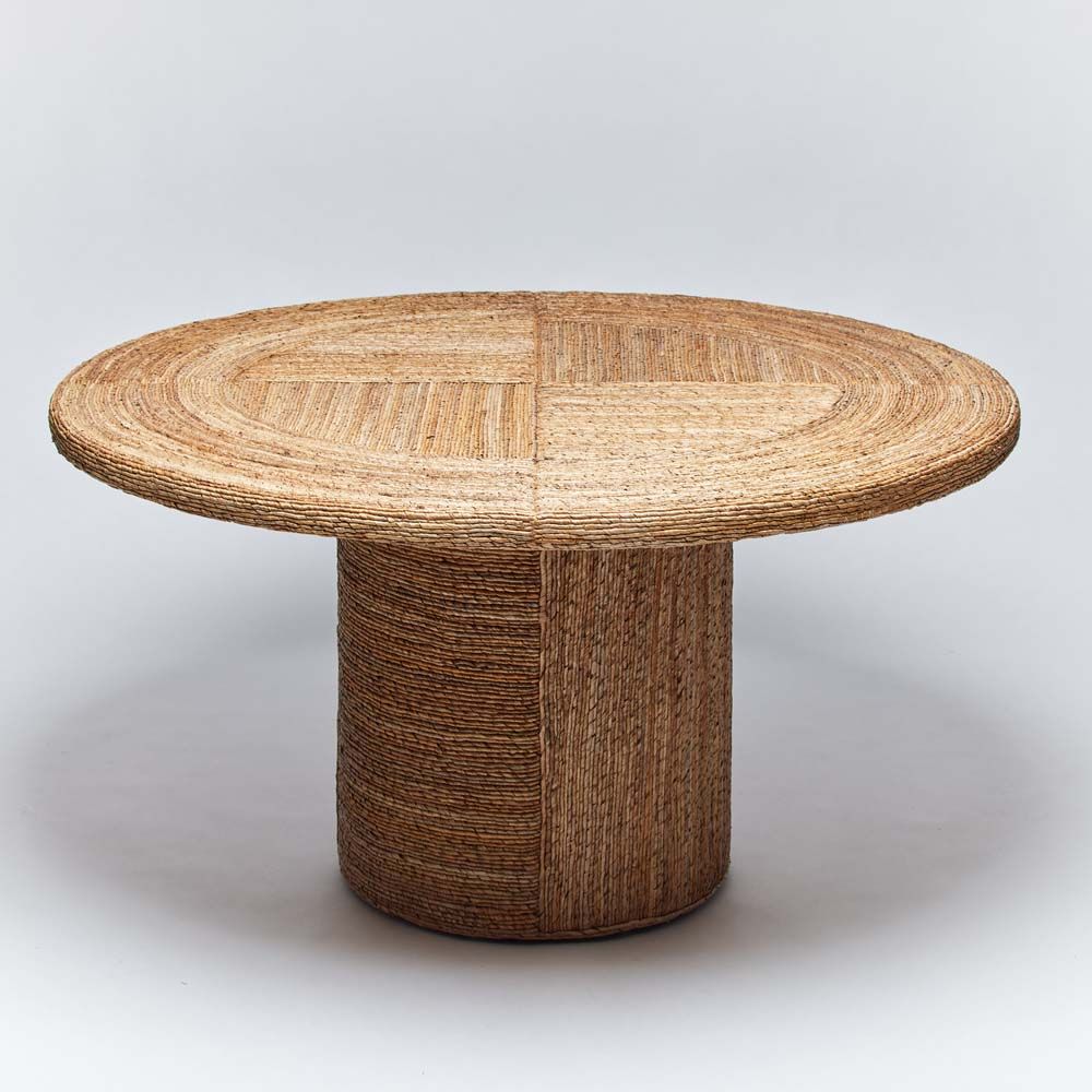 Interlude Laguna Dining Table Banana Bark - Image 3