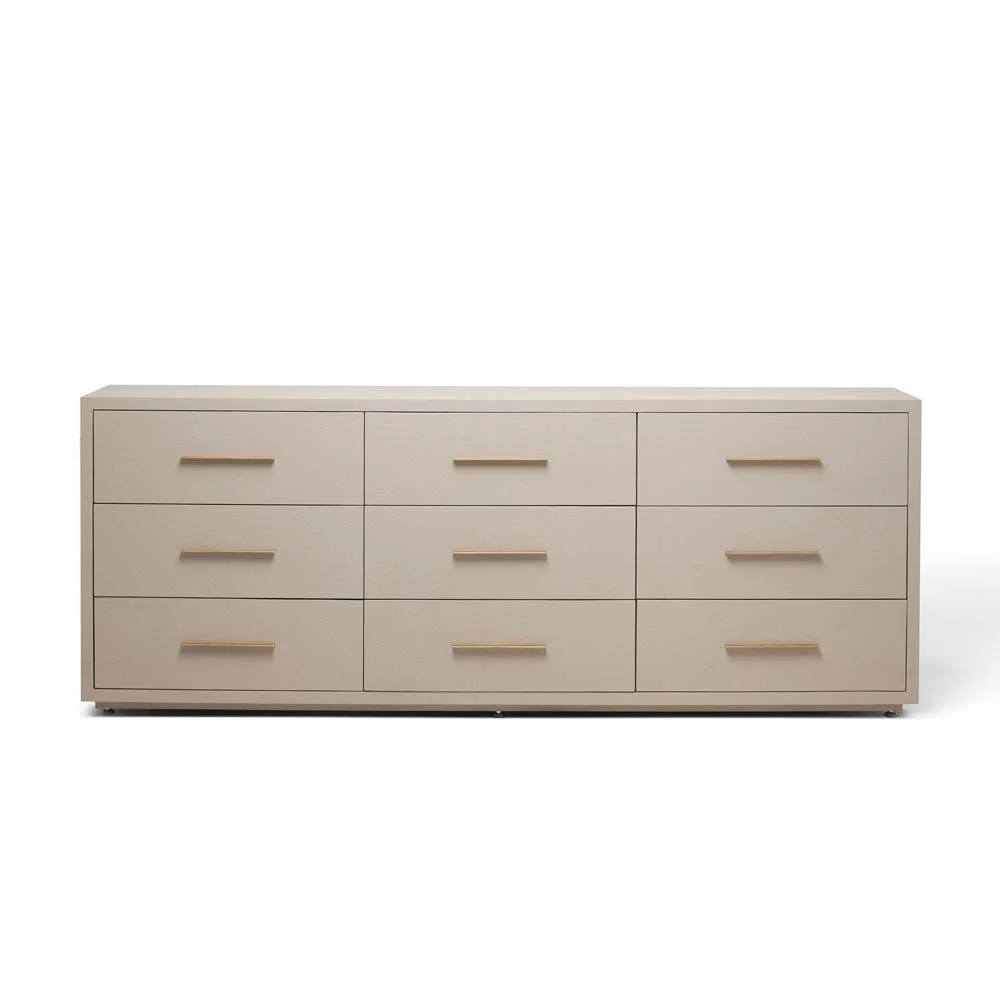 Interlude Livia 9 Drawer Chest Sand - Image 2