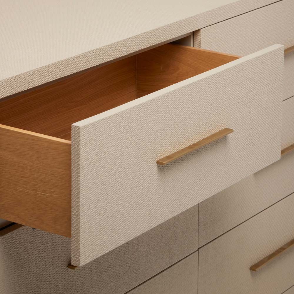 Interlude Livia 9 Drawer Chest Sand - Image 3