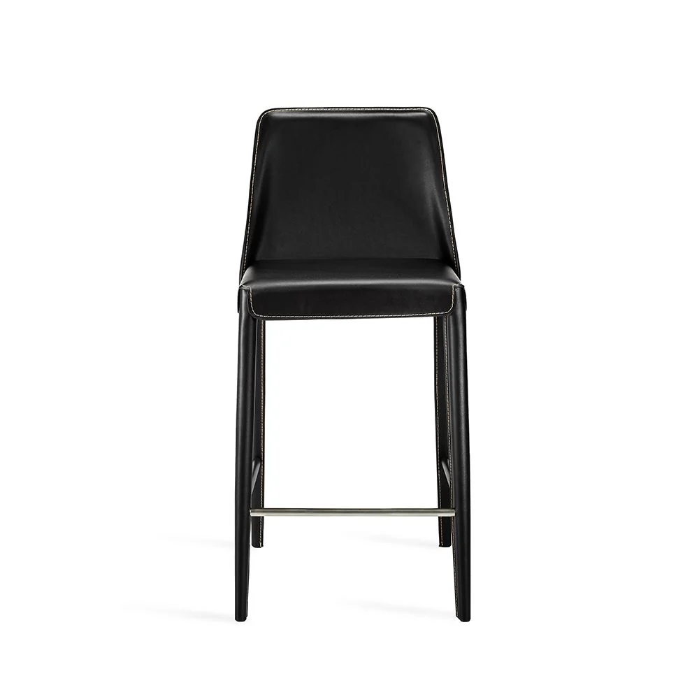 Interlude Malin Counter Stool Black - Image 2