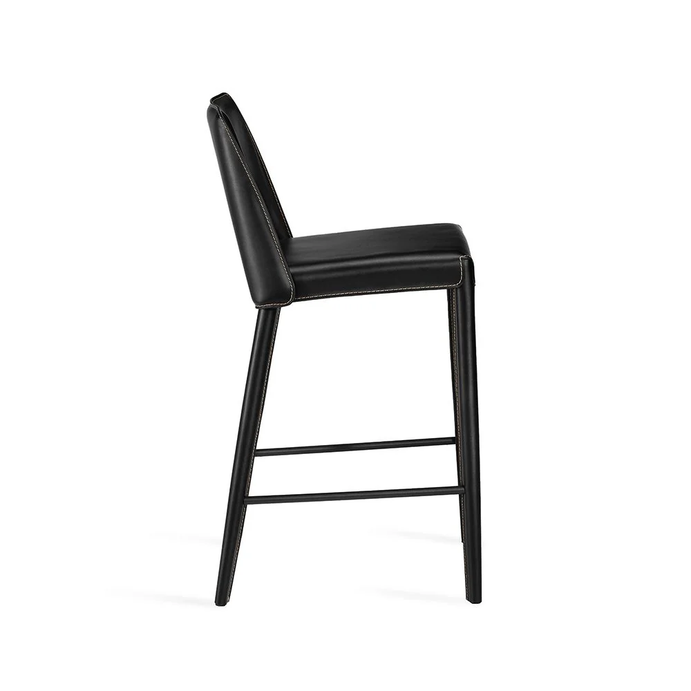 Interlude Malin Counter Stool Black - Image 3