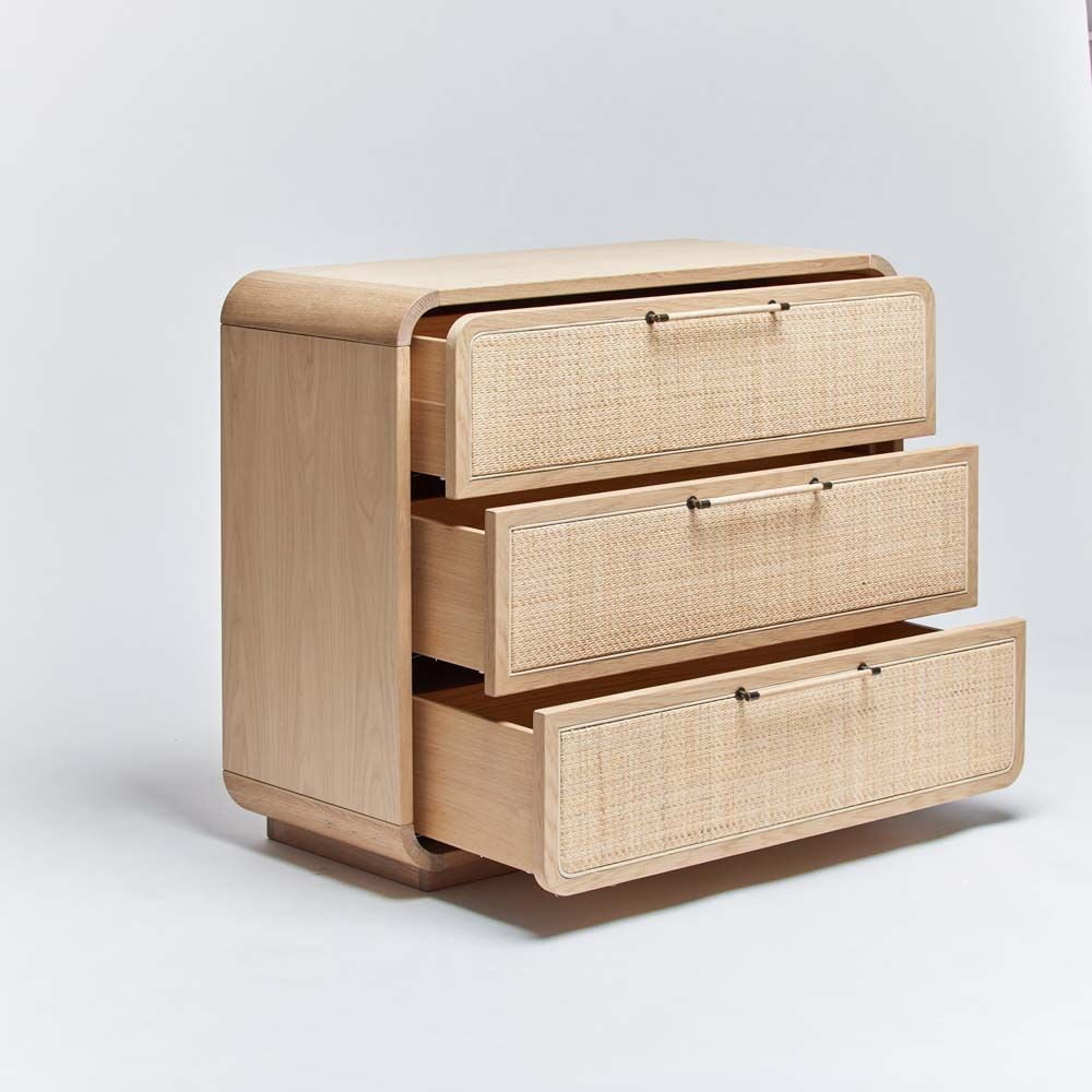 Interlude Marsh 3 Drawer Chest - Image 3