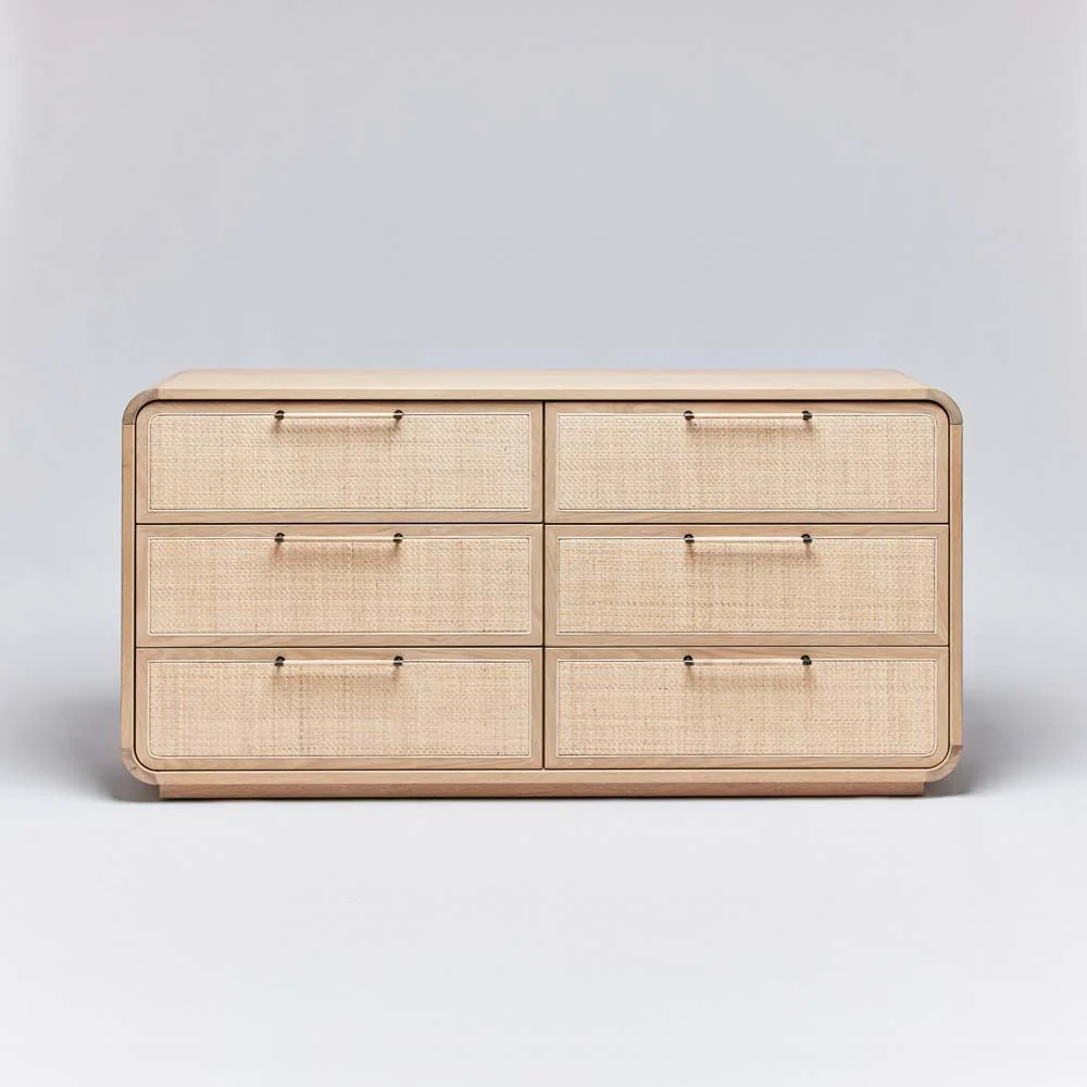 Interlude Marsh 6 Drawer Chest - Image 2