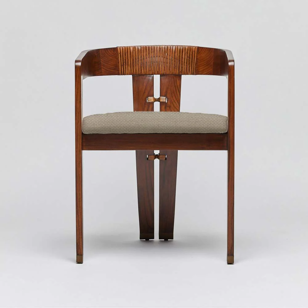Interlude Maryl III Dining Chair Chestnut - Image 10