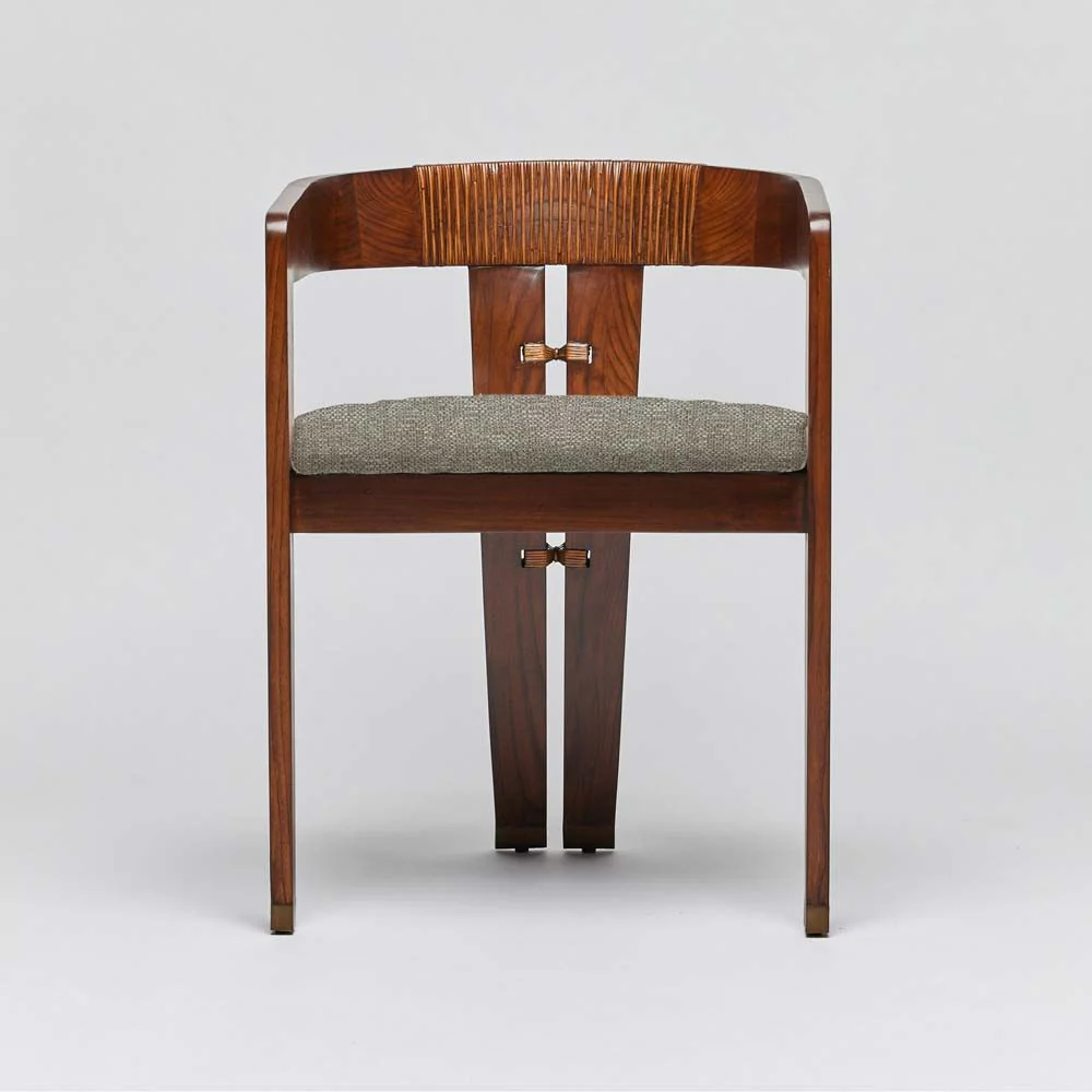 Interlude Maryl III Dining Chair Chestnut - Image 2