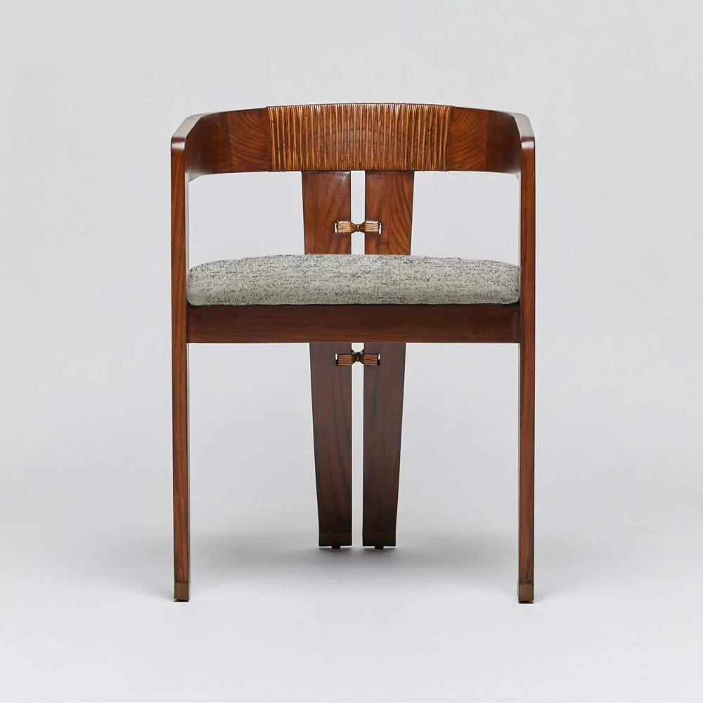 Interlude Maryl III Dining Chair Chestnut - Image 8