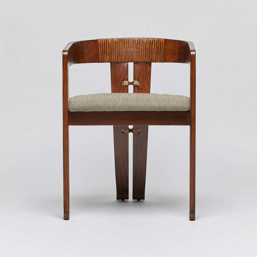 Interlude Maryl III Dining Chair Chestnut - Image 9