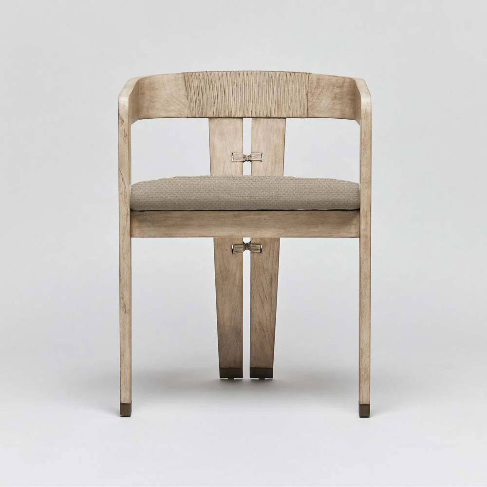 Interlude Maryl III Dining Chair Washed Taupe - Image 10