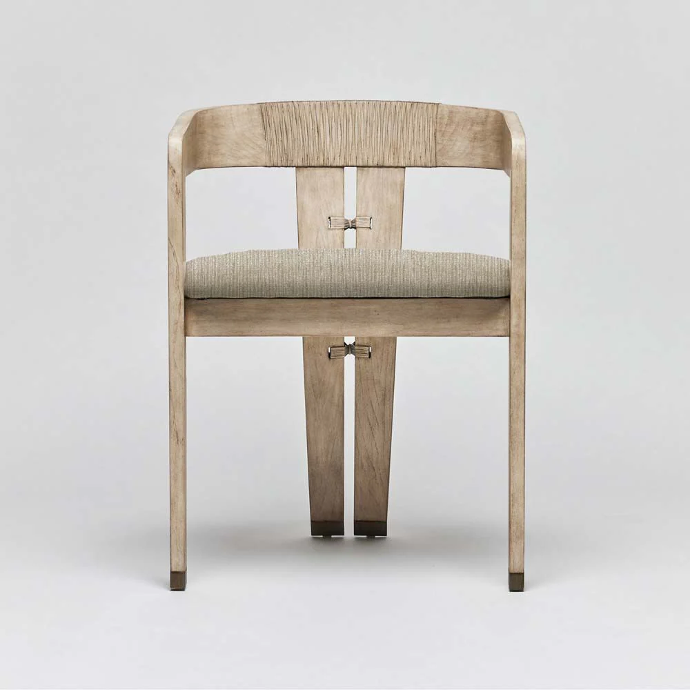 Interlude Maryl III Dining Chair Washed Taupe - Image 9