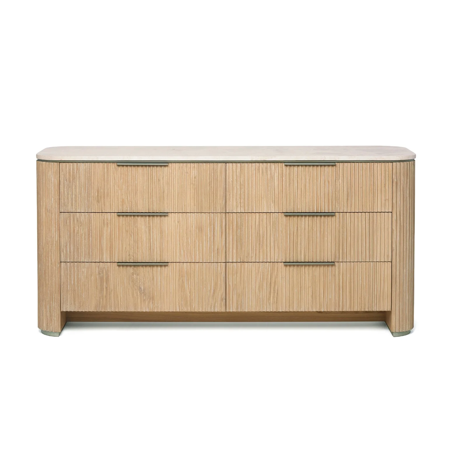 Interlude Morrison 6 Drawer Chest - Image 2