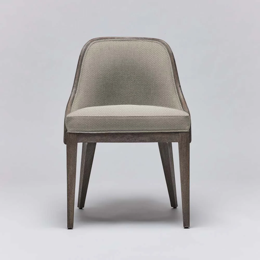Interlude Siesta Dining Chair Grey Ceruse - Image 10