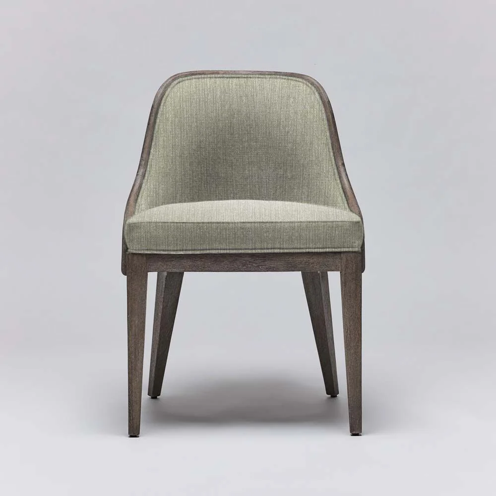 Interlude Siesta Dining Chair Grey Ceruse - Image 11