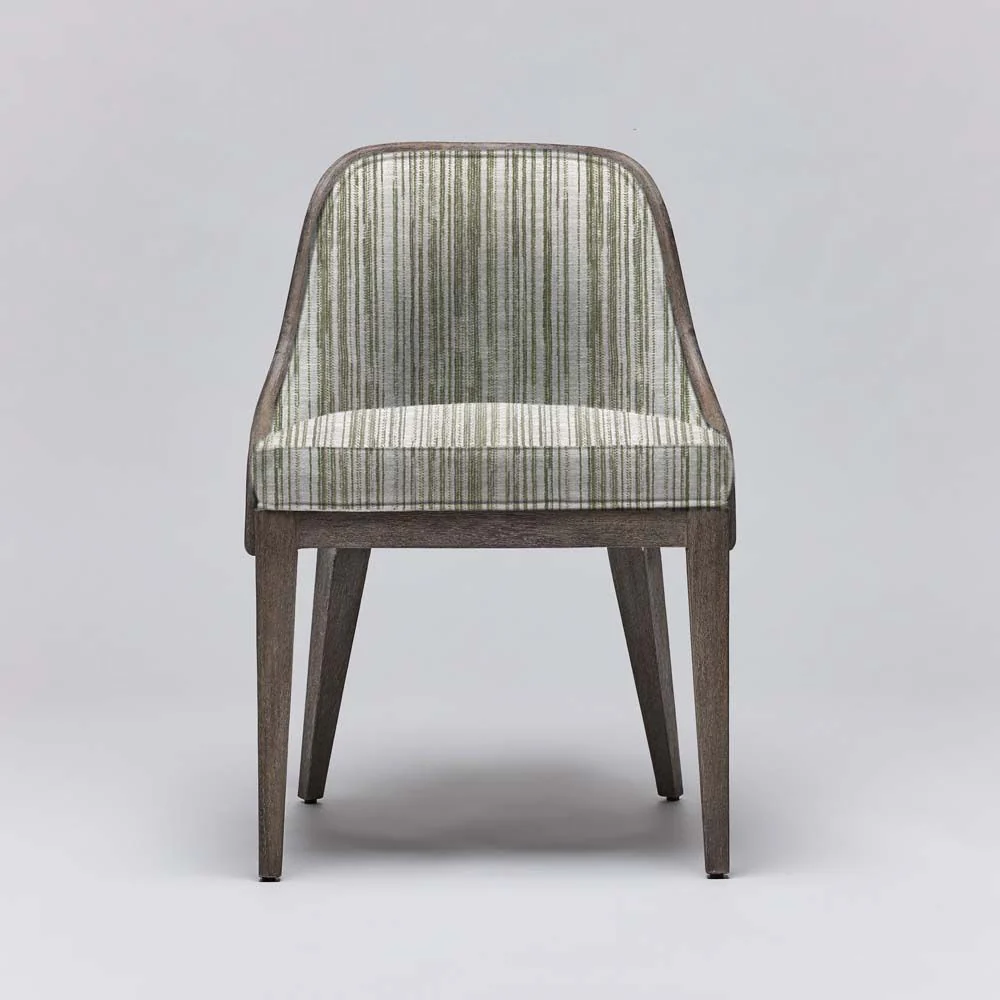 Interlude Siesta Dining Chair Grey Ceruse - Image 5