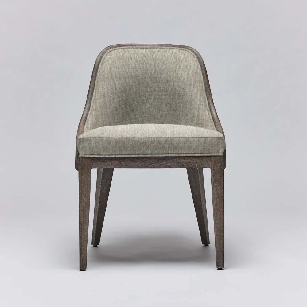 Interlude Siesta Dining Chair Grey Ceruse - Image 7