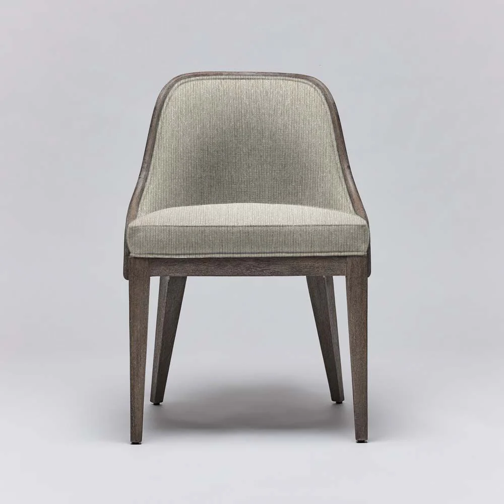 Interlude Siesta Dining Chair Grey Ceruse - Image 9