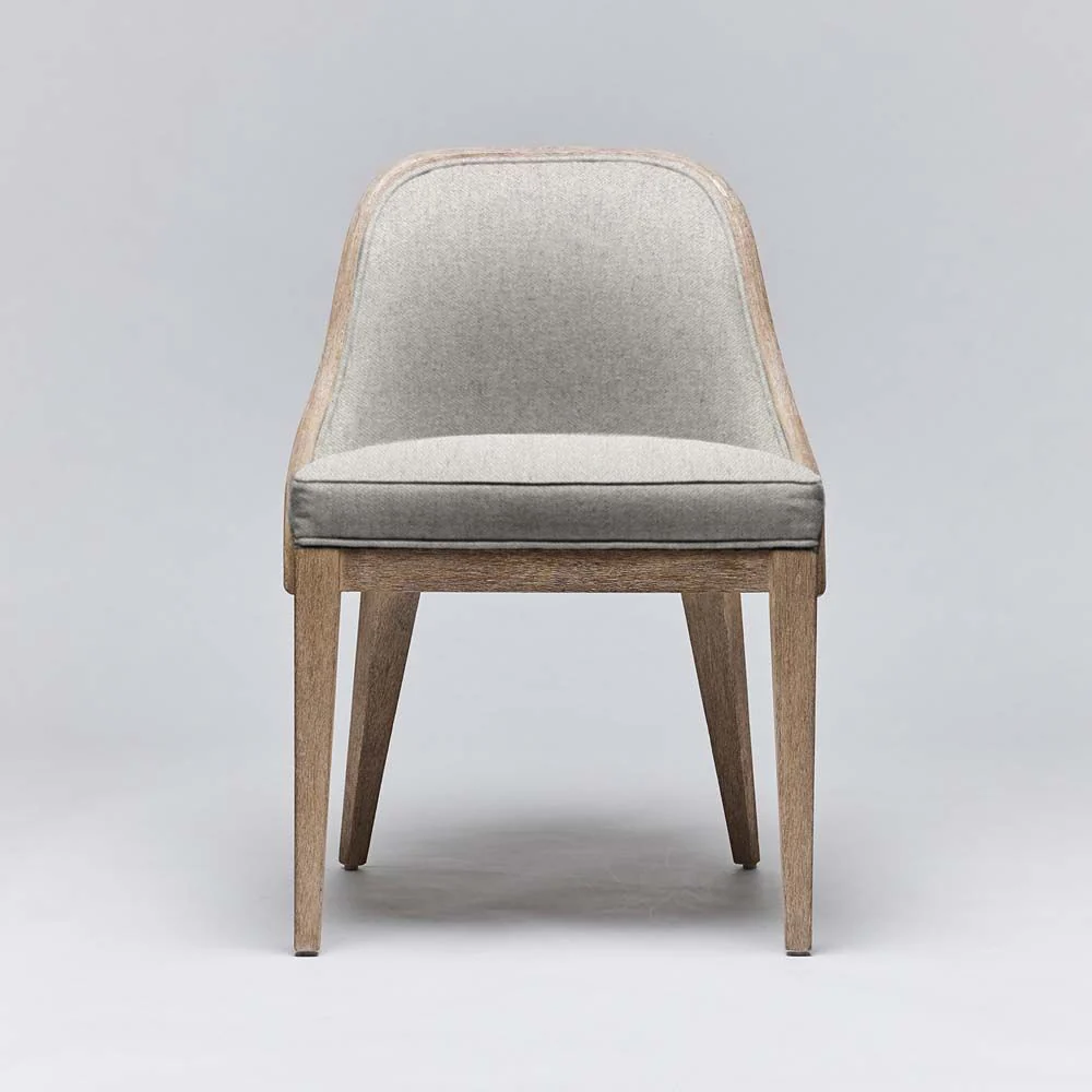Interlude Siesta Dining Chair White Ceruse - Image 3