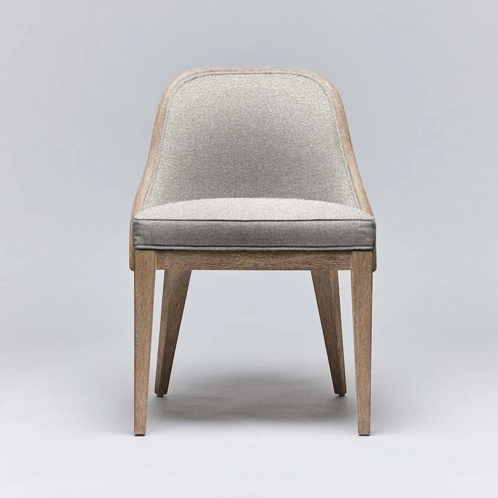 Interlude Siesta Dining Chair White Ceruse - Image 4