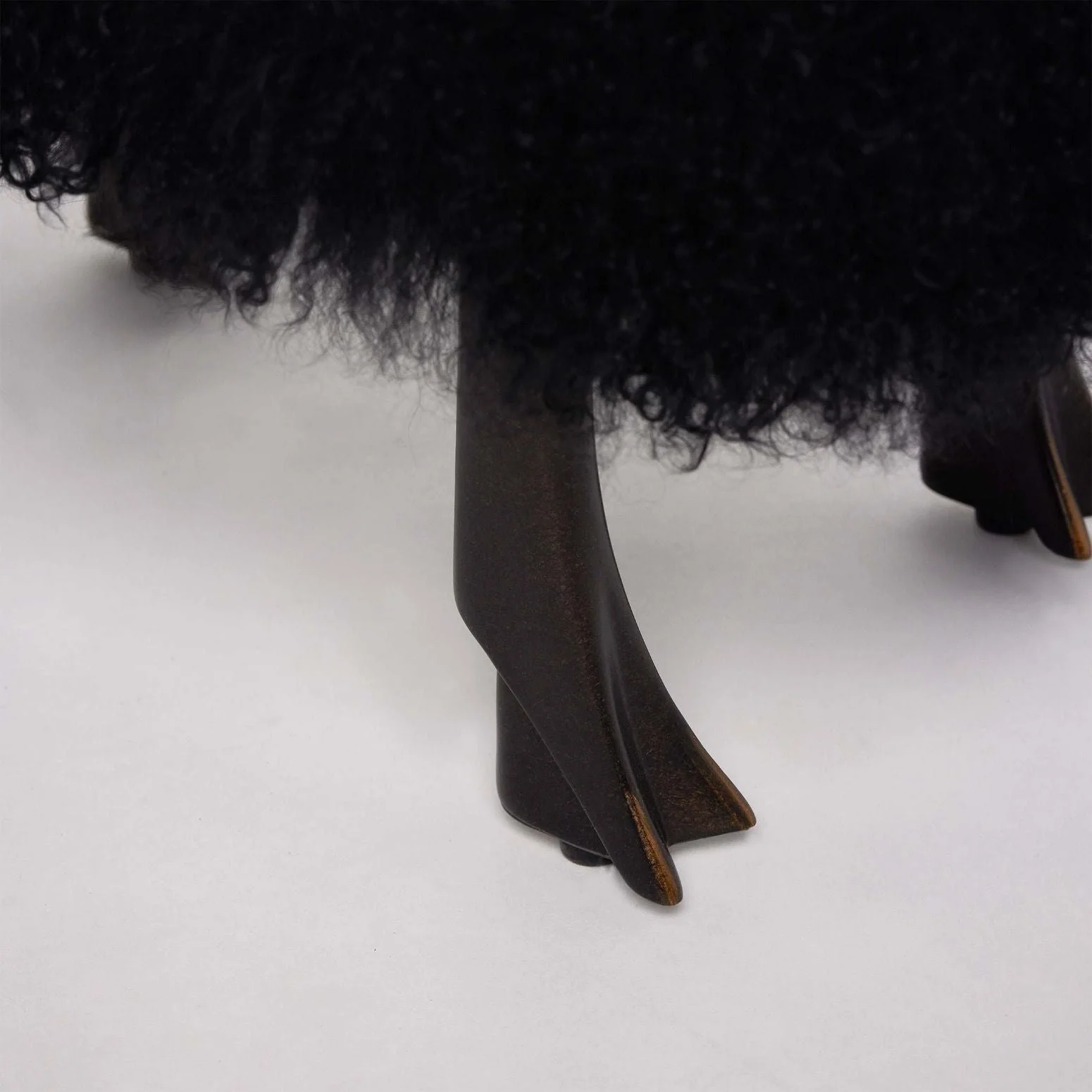 Interlude Theo Baby Sheep Black - Image 4