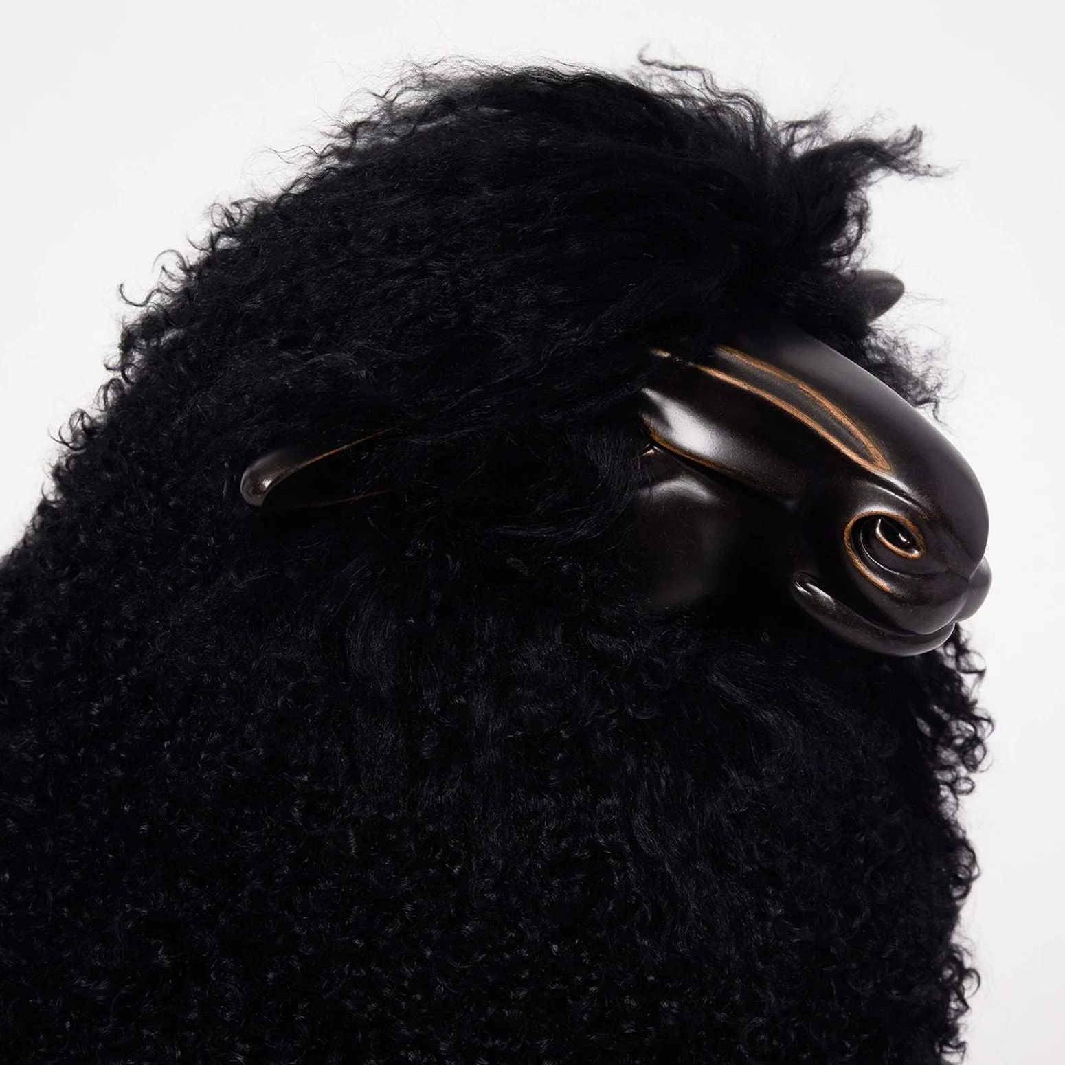 Interlude Theo Baby Sheep Black - Image 5