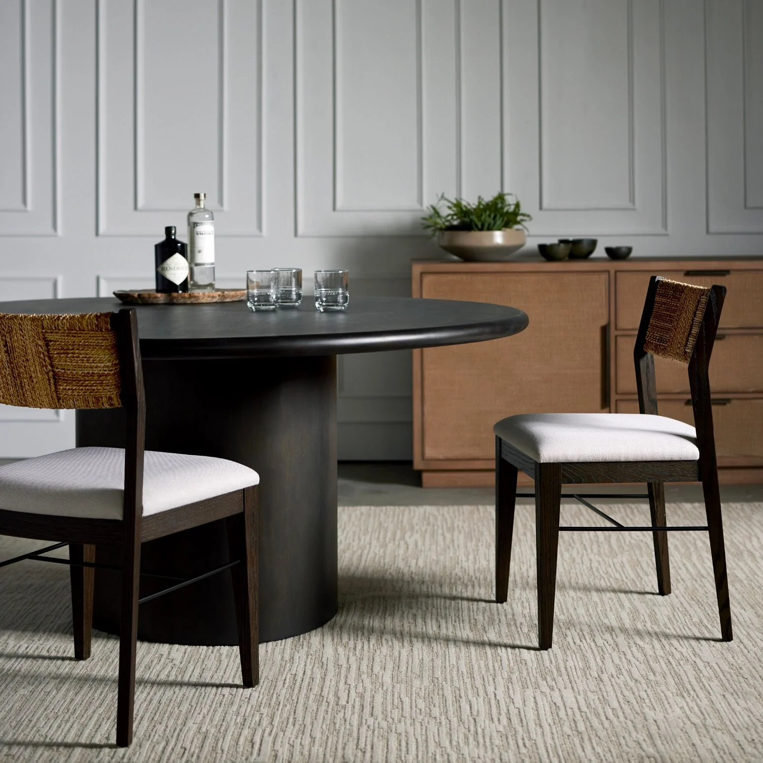 Interlude Tinsley Dining Table Cinder - Image 5