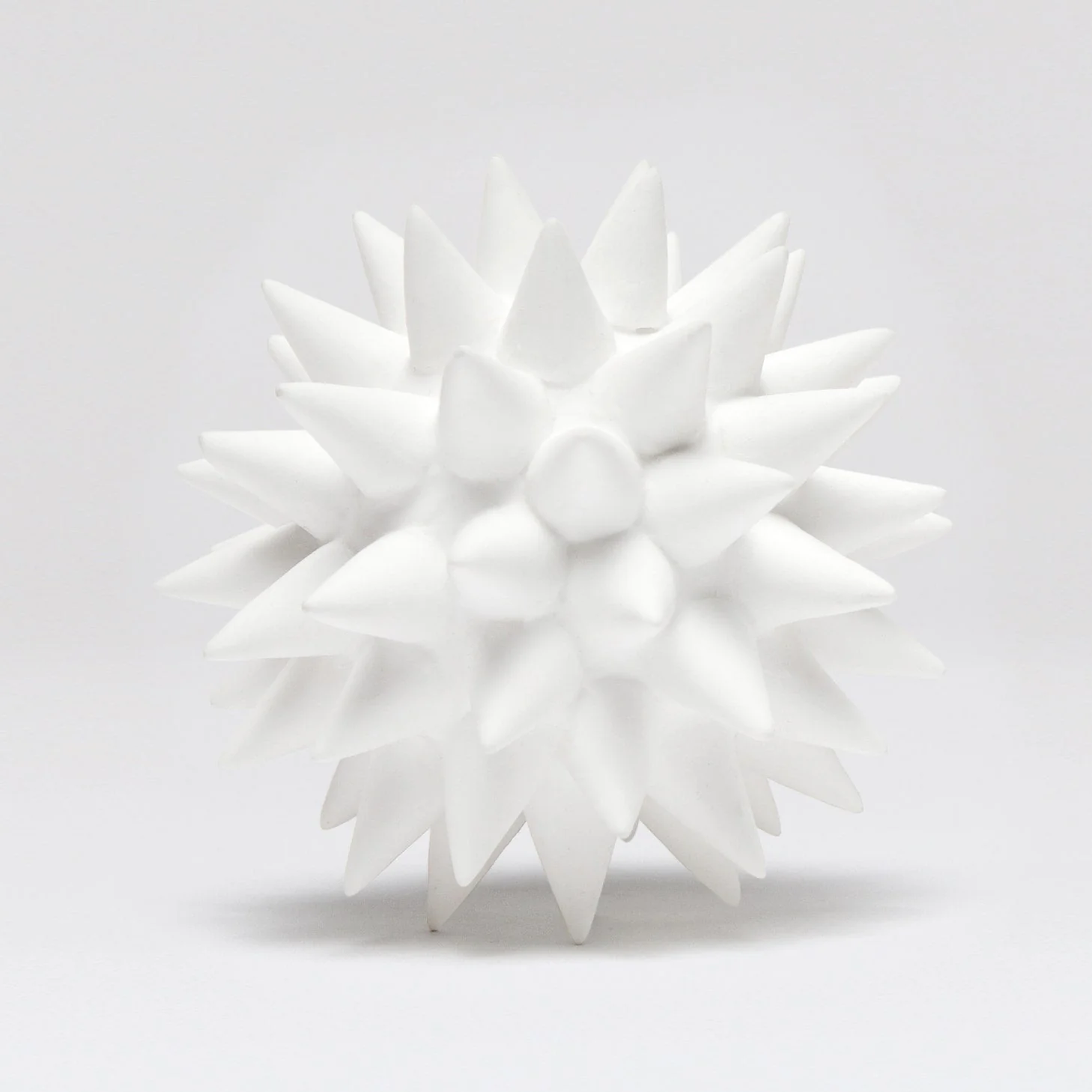 Irma Porcelain Puffer Ball Sculpture - Set of 2