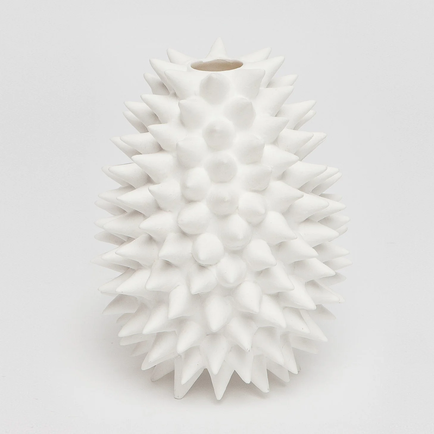 Irma Porcelain Puffer Ball Vase - Set of 2 - Image 2