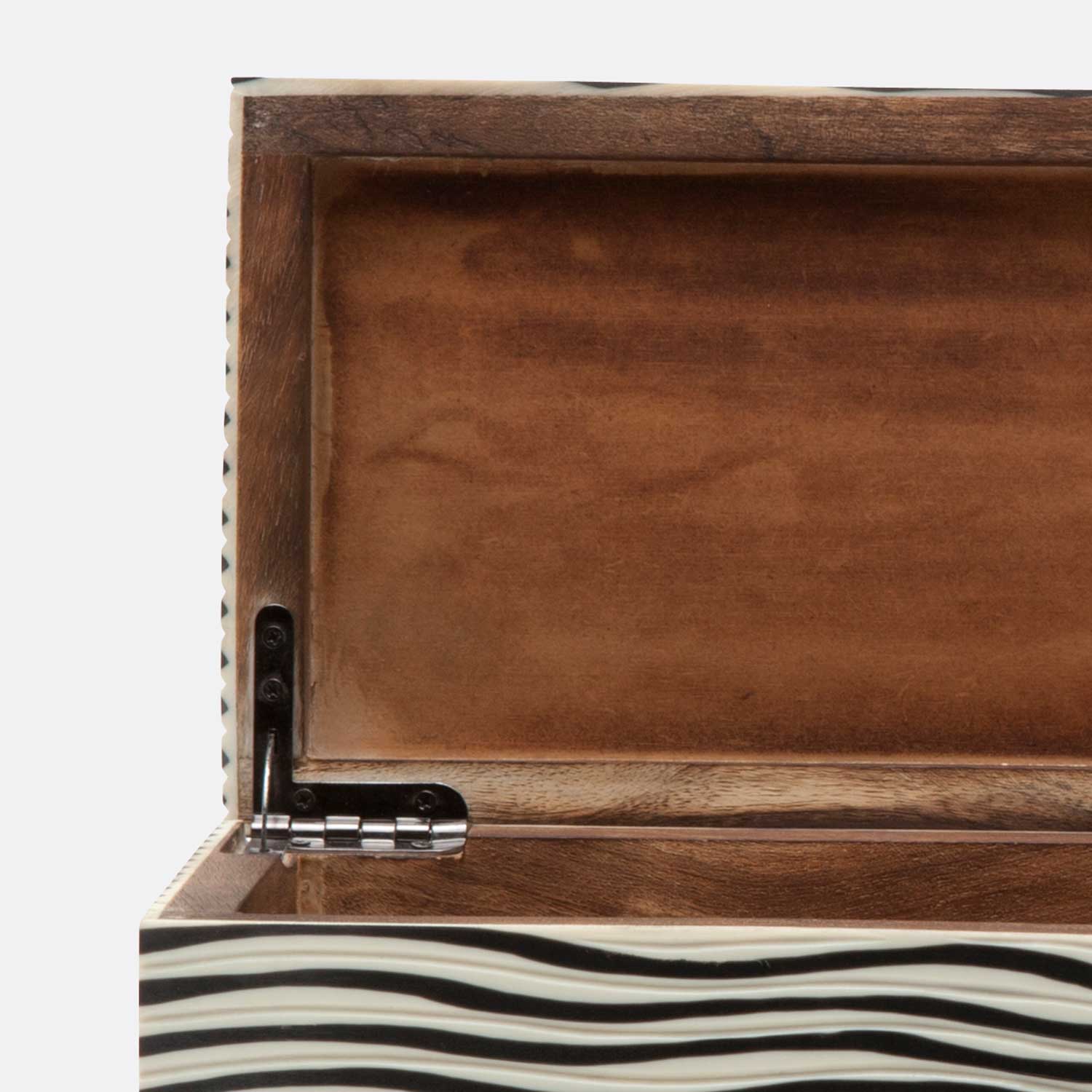 Irwin Candy Stripe Hair-on-Hide Box - Set of 2 - Image 4