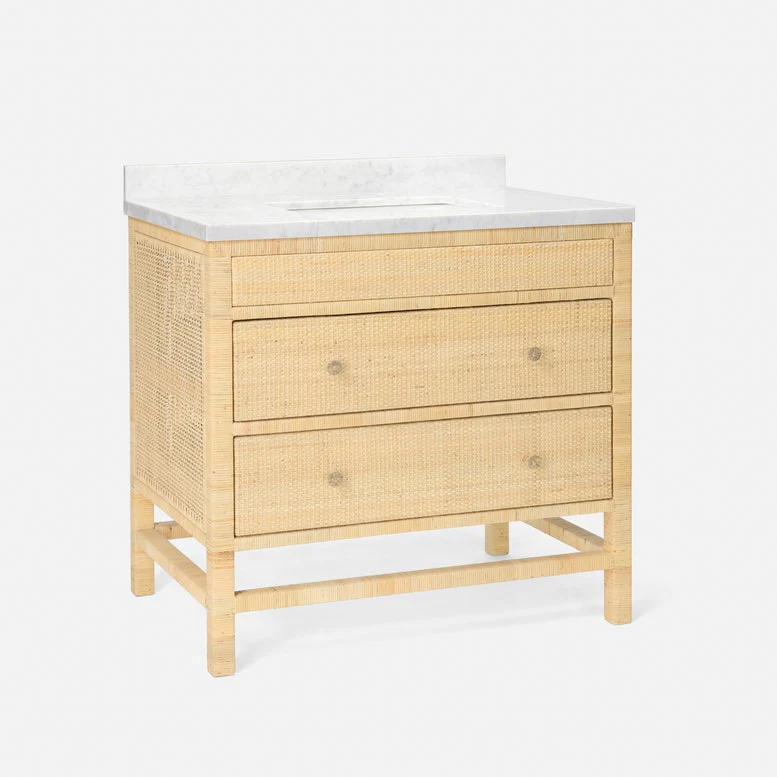 Isla 36" Freestanding Vanity Base Only - Image 4