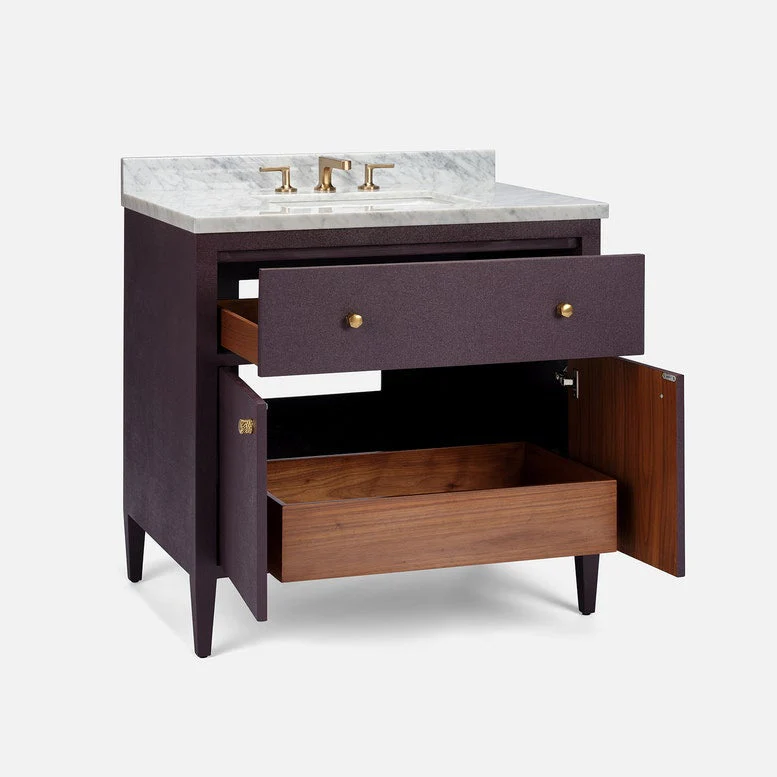 Jarin 36" Freestanding 2-door Vanity Base Only - Image 3