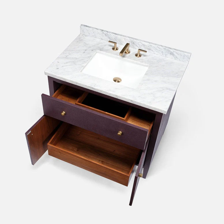 Jarin 36" Freestanding 2-door Vanity Base Only - Image 4