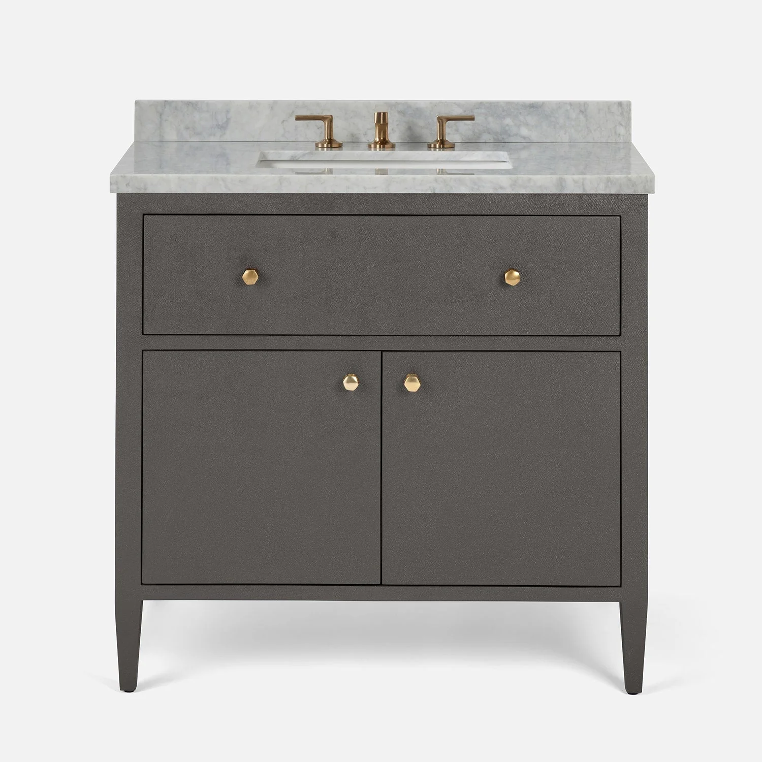 Jarin 36" Freestanding 2-door Vanity Base Only - Image 7