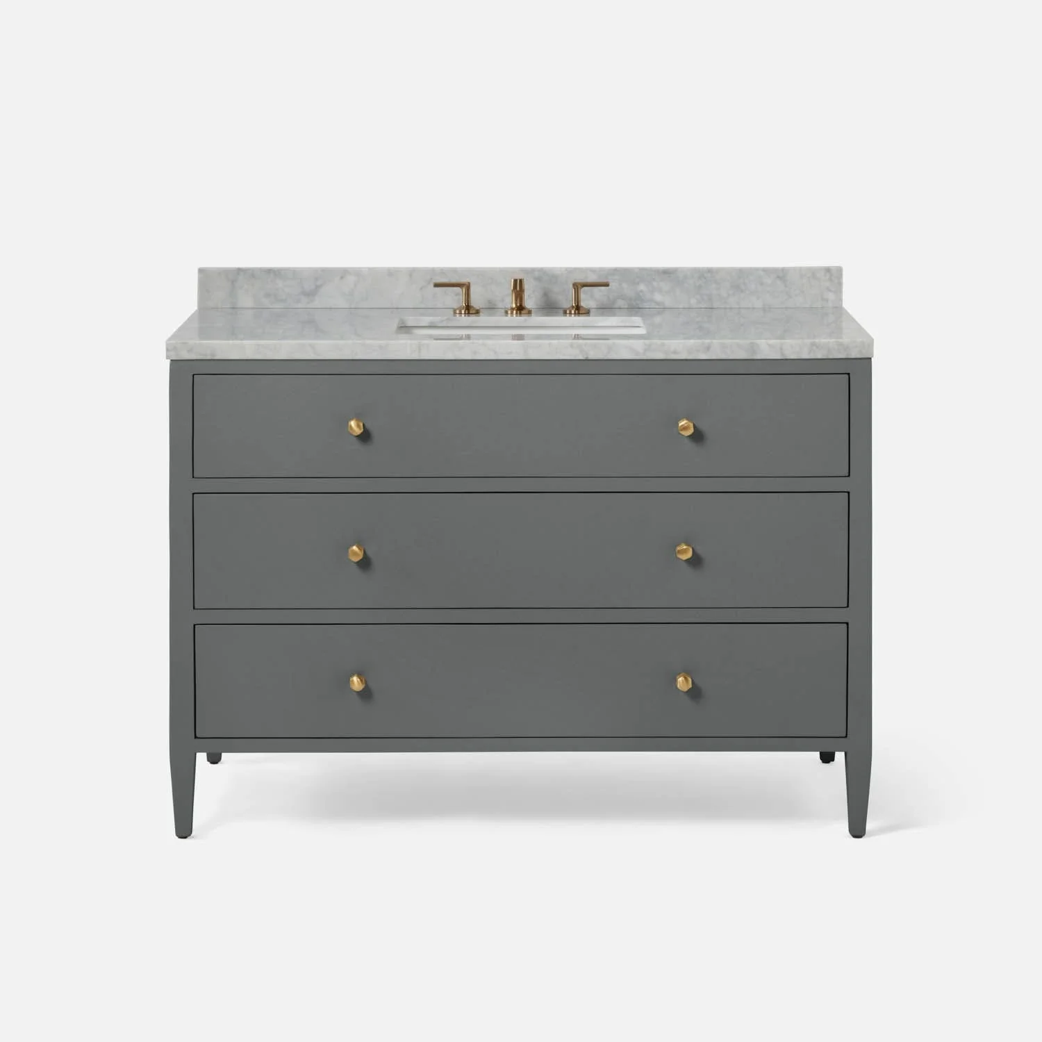 Jarin 48" Freestanding Vanity Base Only - Image 10
