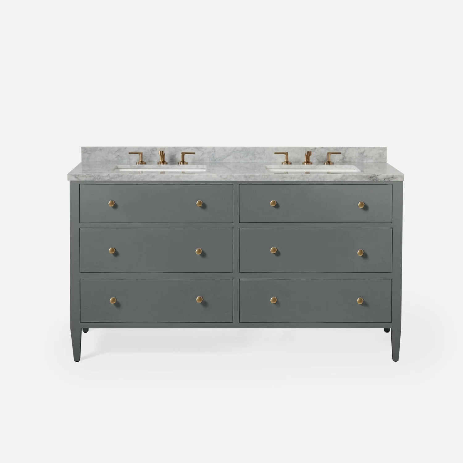 Jarin 60" Freestanding Vanity Base Only - Image 3