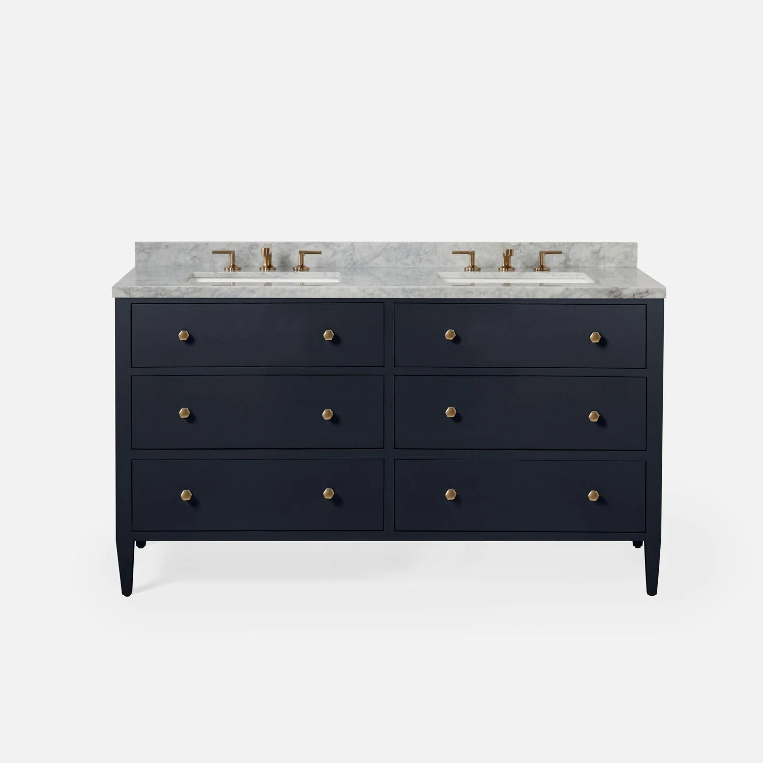 Jarin 60" Freestanding Vanity Base Only - Image 6