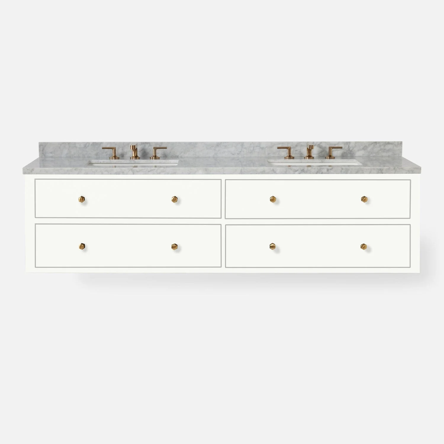 Jarin 72" Floating Vanity Base Only - Image 2
