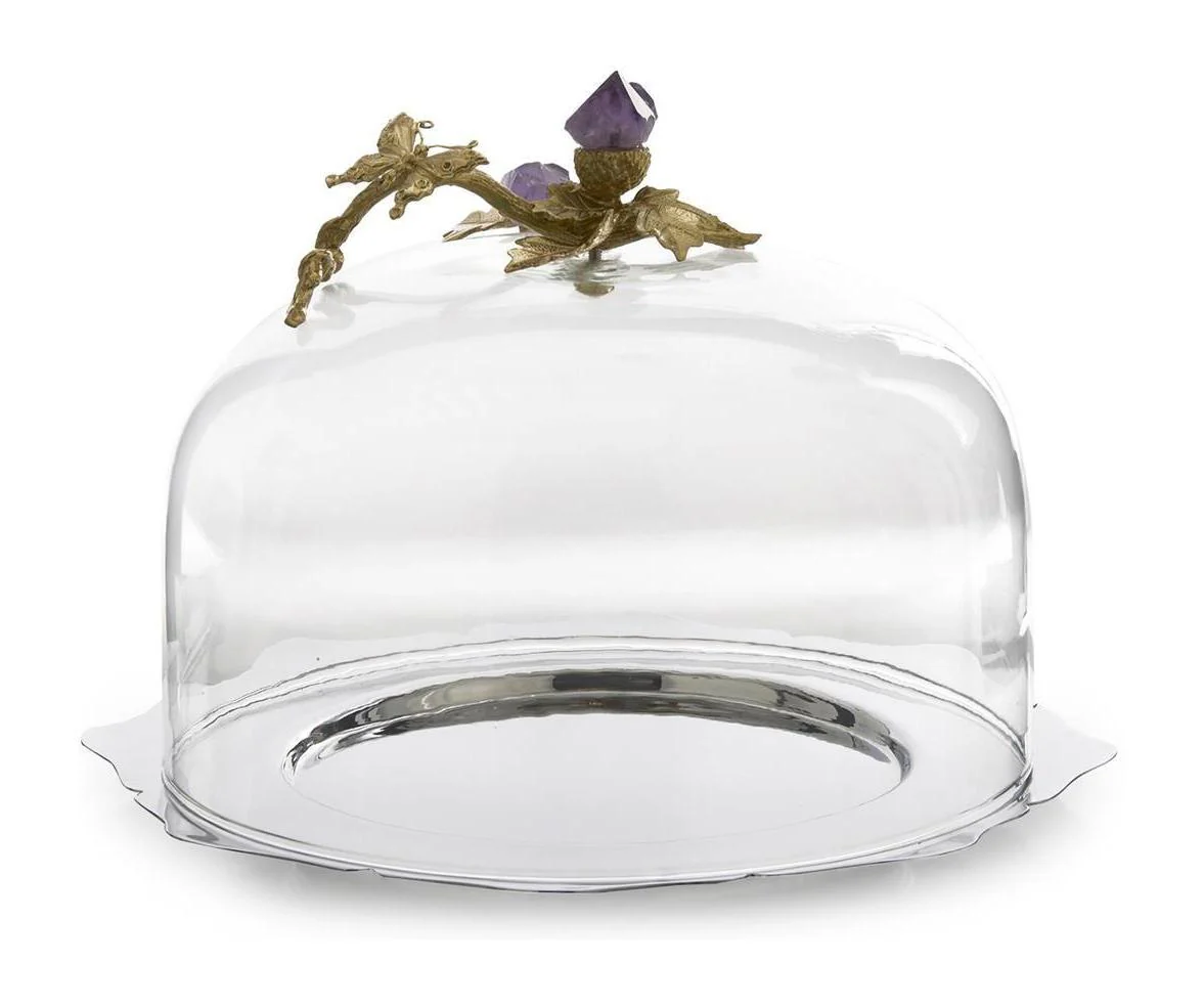 John Richard Amethyst Sprig Cloche - Image 3