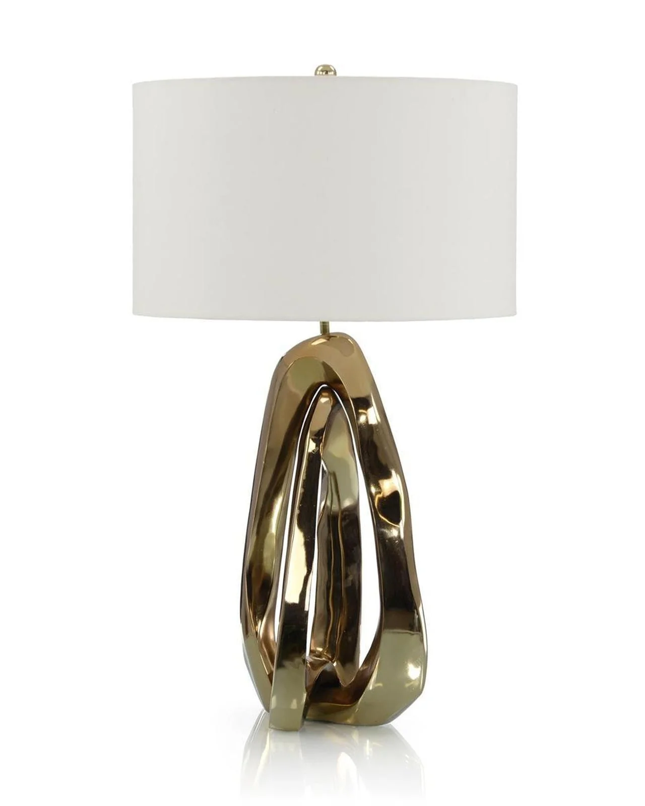 John Richard Amorphic Brass Table Lamp - Image 2