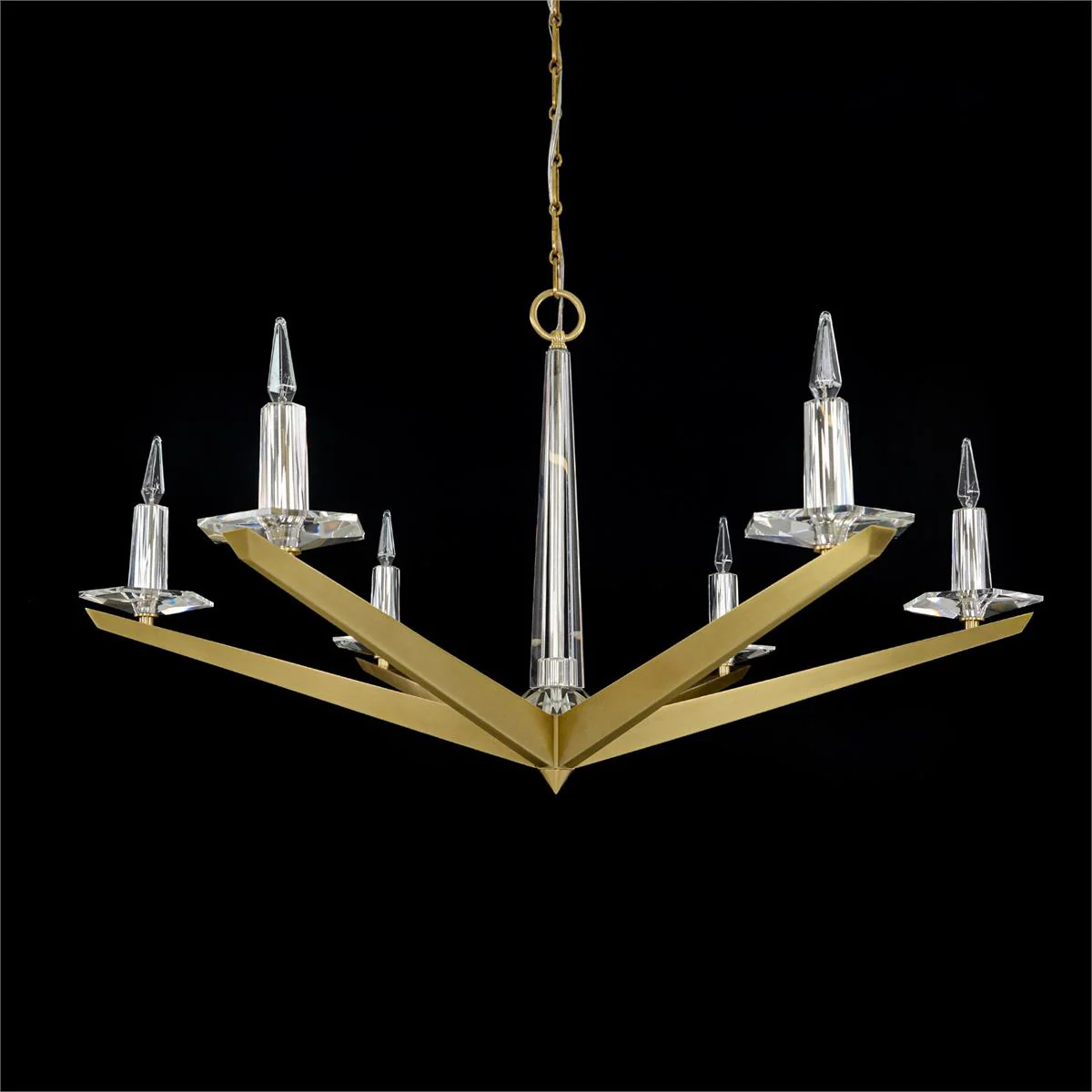 John Richard Antares Six Light Chandelier, Large - Image 2