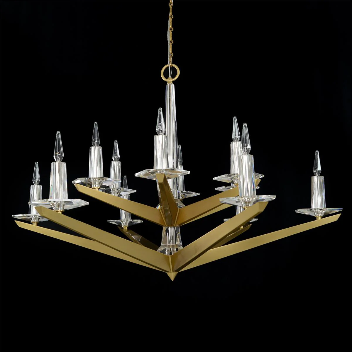 John Richard Antares Twelve Light Chandelier - Image 2