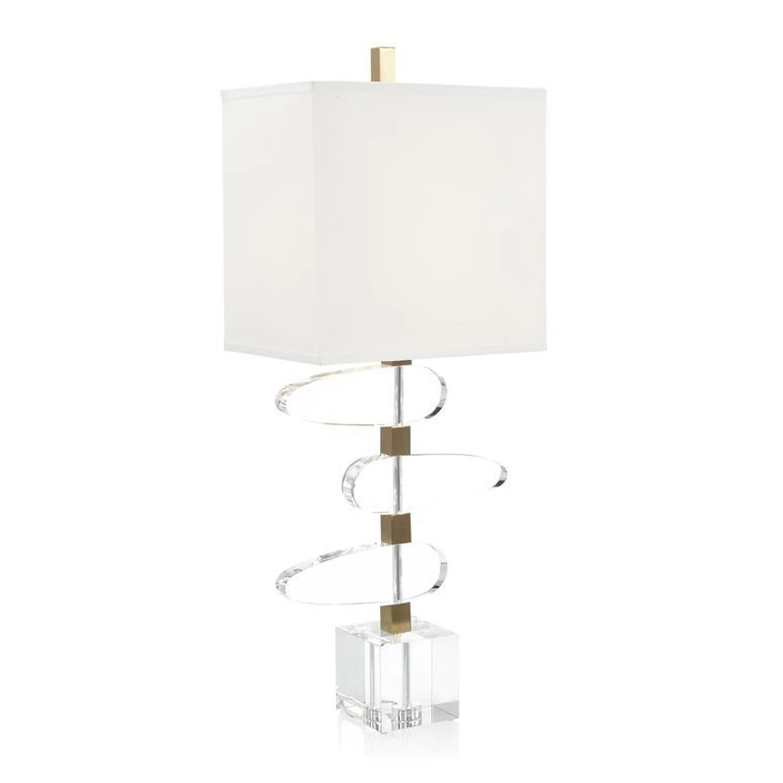 John Richard Asymmetrical Crystal Table Lamp