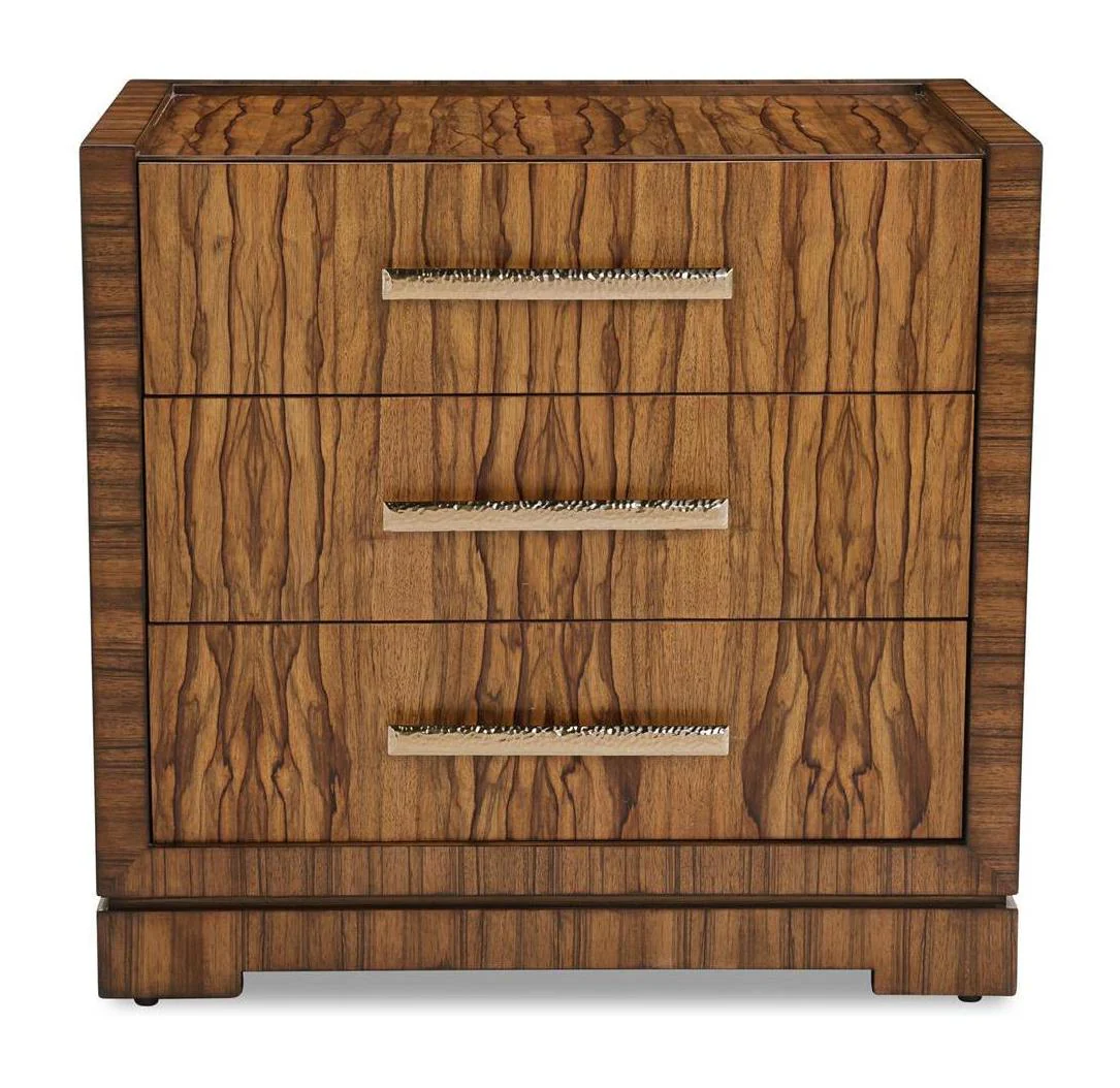 John Richard Borneo Three-Drawer Nightstand - Image 2