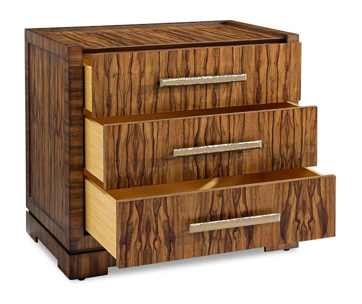 John Richard Borneo Three-Drawer Nightstand - Image 3