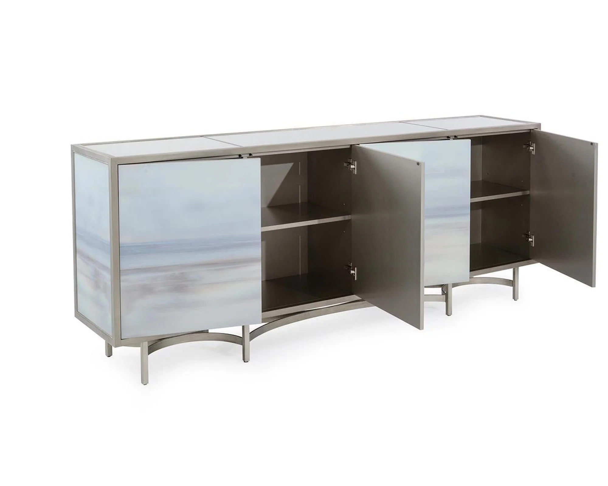 John Richard Carol Benson-Cobb's Simpatico Four-Door Cabinet - Image 2