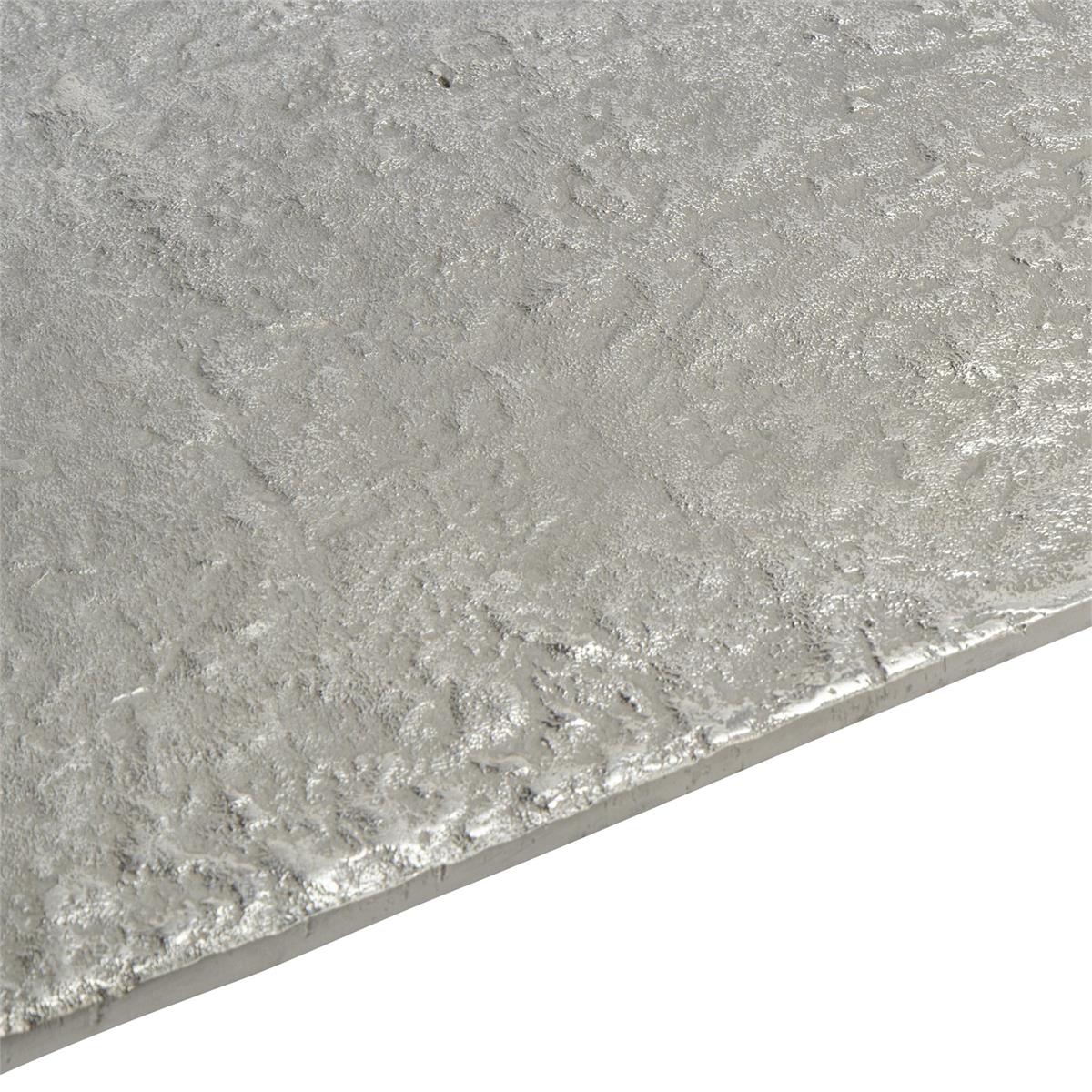 John Richard Cocktail Table in Textured Nickel - Image 2