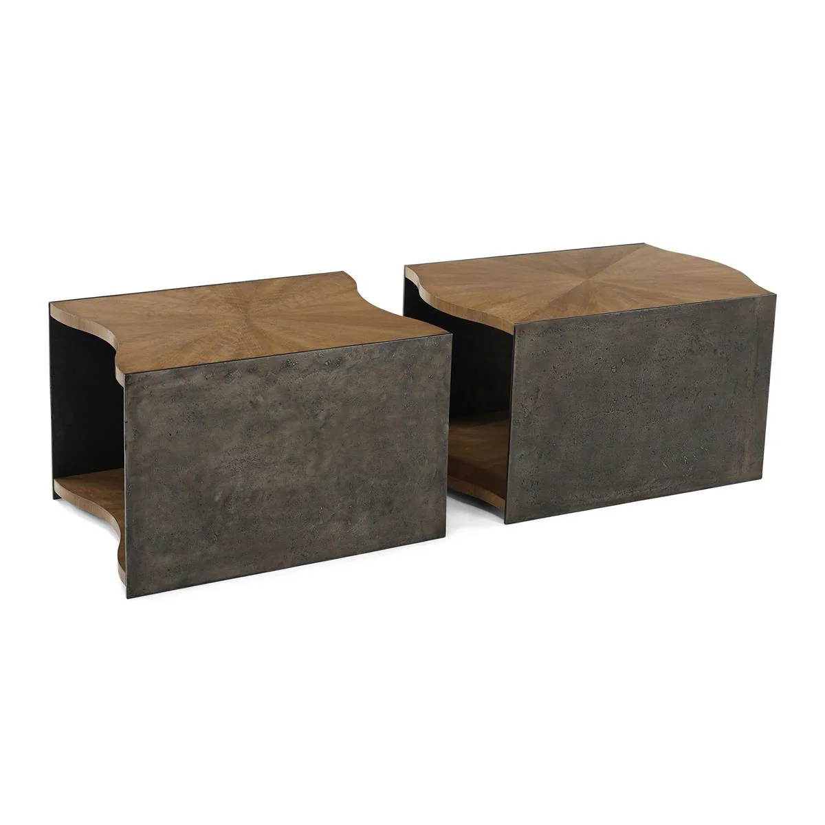 John Richard Concordia Side Tables, Set of Two - Image 2