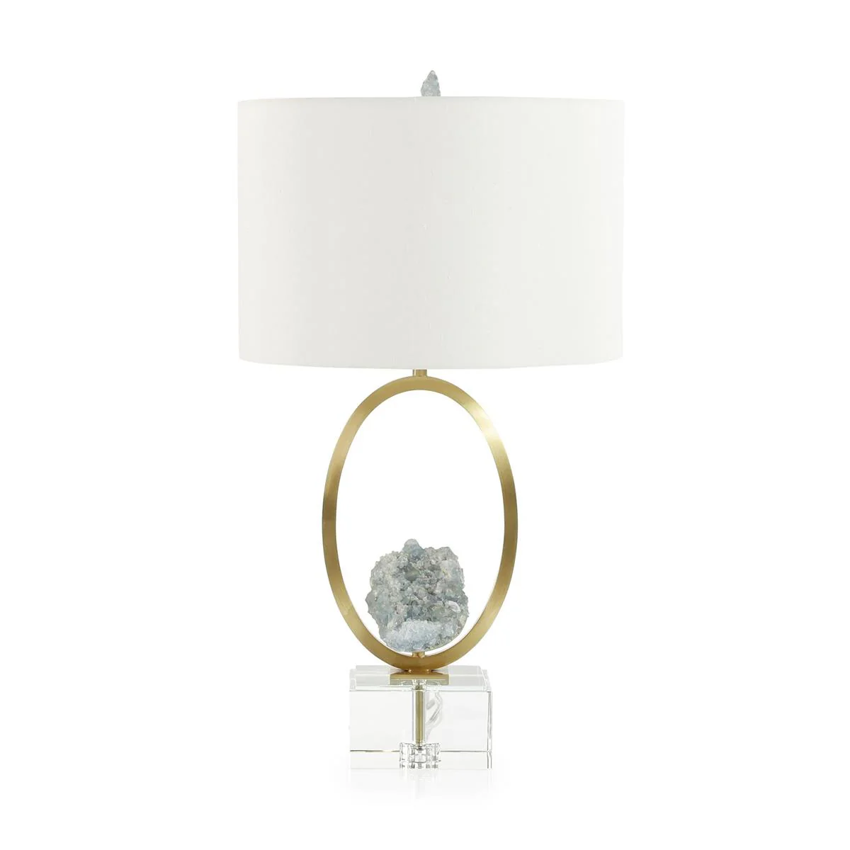 John Richard Crystal Geode Table Lamp - Image 2