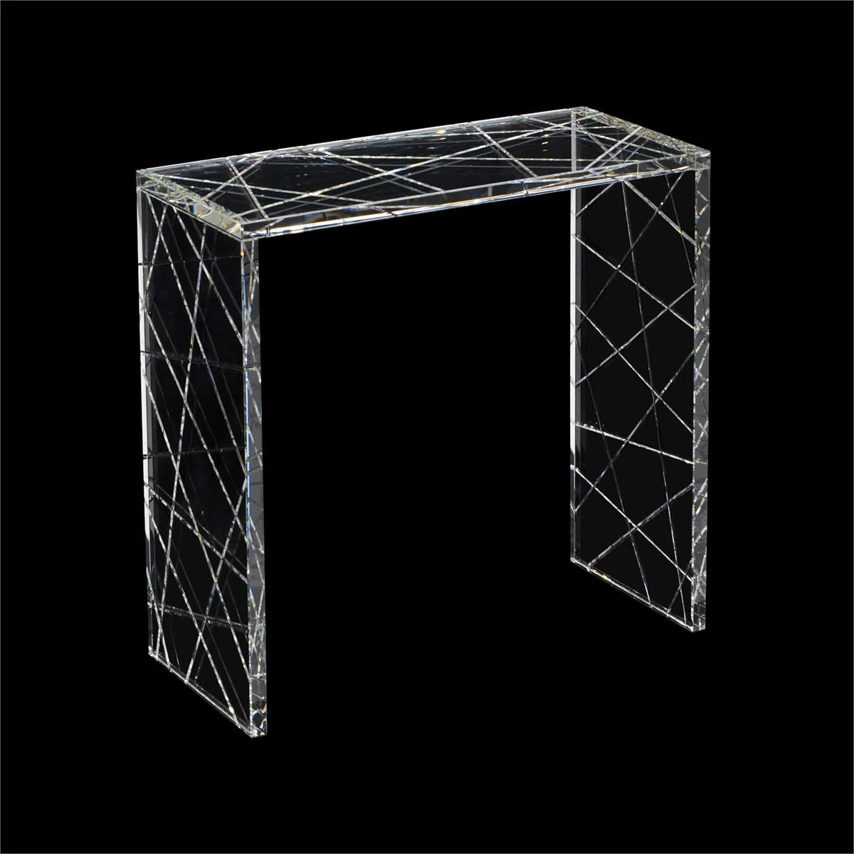 John Richard Crystal Nesting Table - Image 3