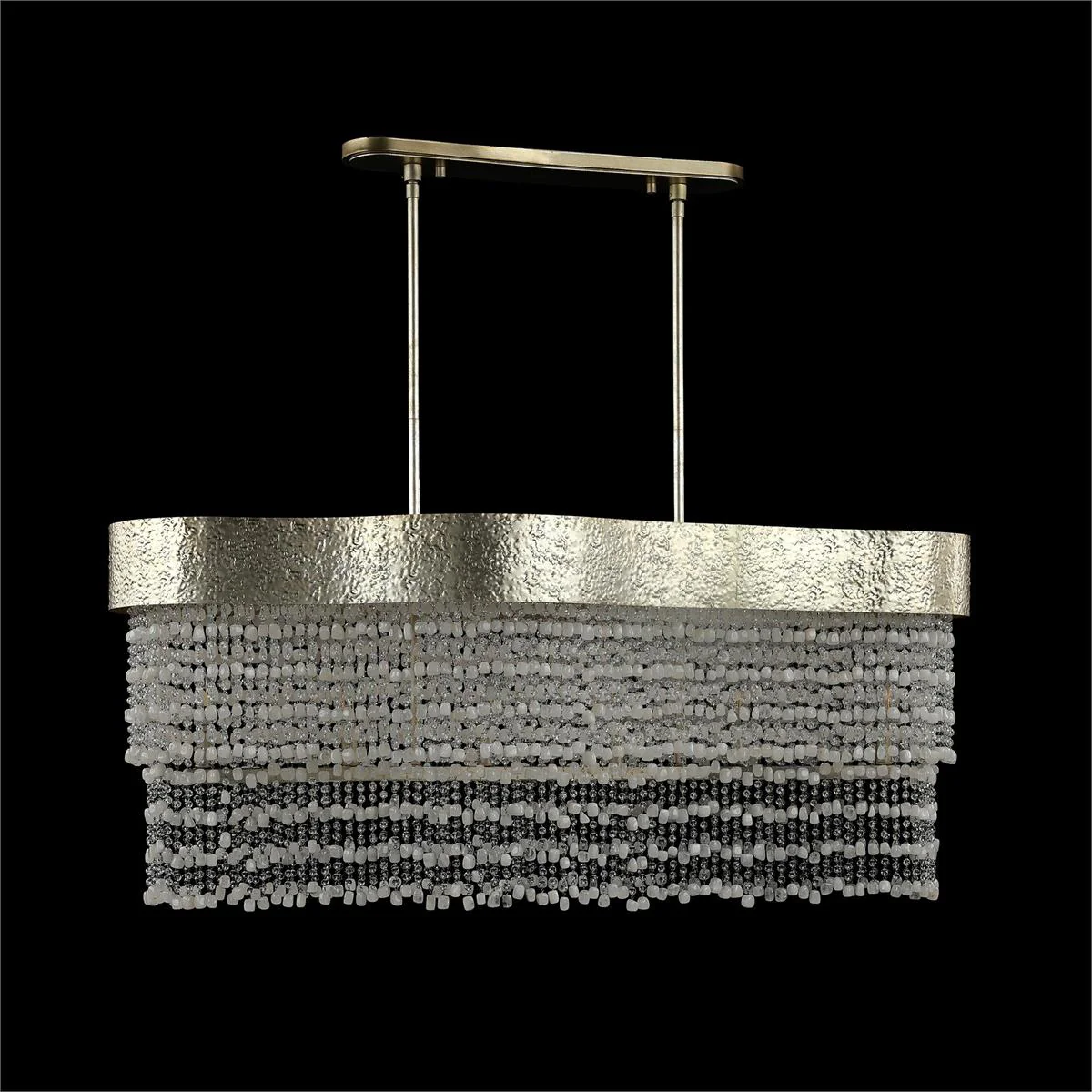 John Richard Crystal Veil Six-Light Horizontal Chandelier - Image 2