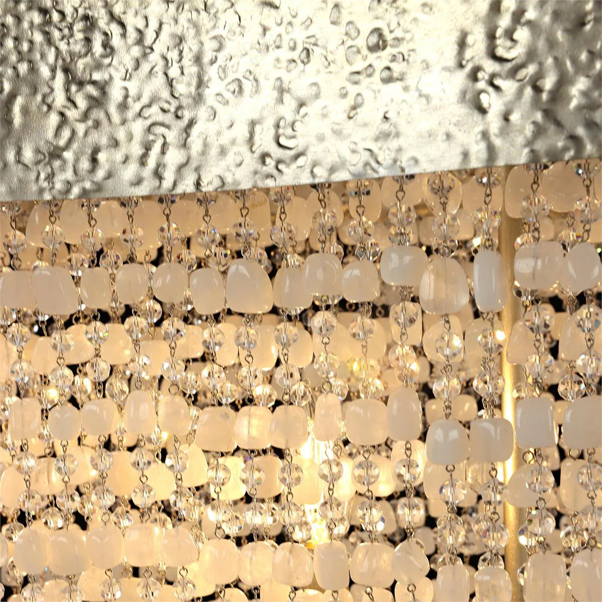 John Richard Crystal Veil Six-Light Horizontal Chandelier - Image 3